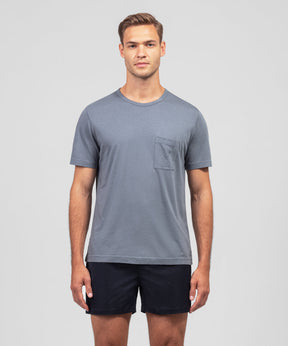 Cotton Modal Relaxed Fit T-Shirt: Stormy Weather