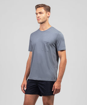 Cotton Modal Relaxed Fit T-Shirt: Stormy Weather