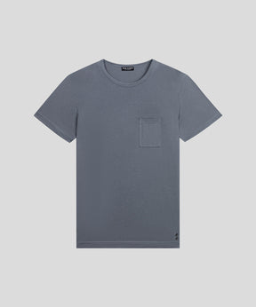 Cotton Modal Relaxed Fit T-Shirt: Stormy Weather