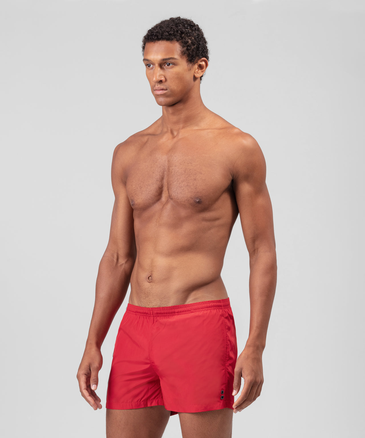 Swim Shorts: Red