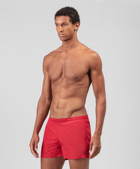 Swim Shorts: Red