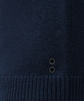 Nordic Wool Sweater "PAPA": Navy