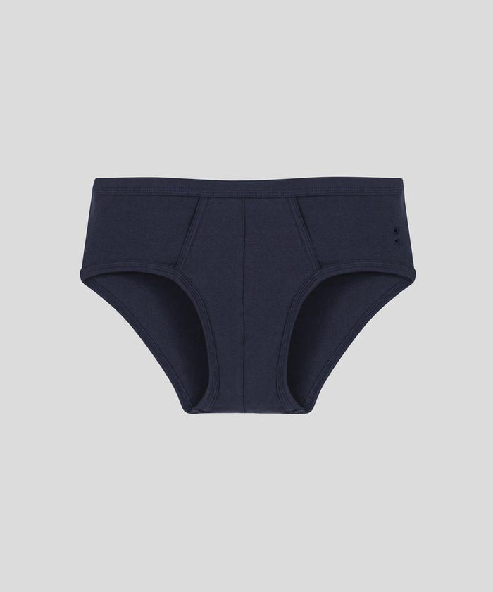 Y-Front Briefs: Navy