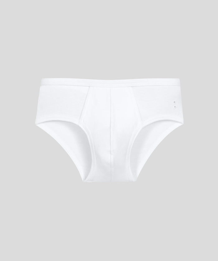 Y-Front Briefs: White